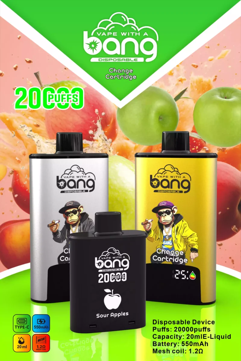 BANG 20000 DSK046 High Capacity B20HD Vape 20ml Juice Type C Charging Port 13 scaled