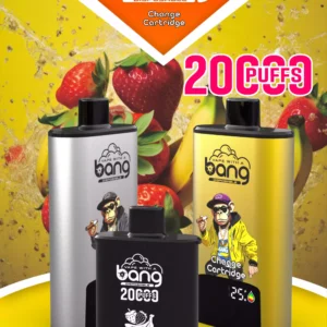 BANG 20000 DSK046 High Capacity B20HD Vape 20ml Juice Type C Charging Port 4