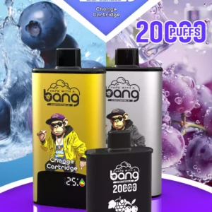 BANG 20000 DSK046 High Capacity B20HD Vape 20ml Juice Type C Charging Port 9